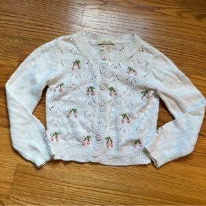 Matilda Jane knit cherry cardigan size 6